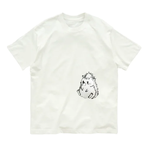 てこらのハリネズミ Organic Cotton T-Shirt