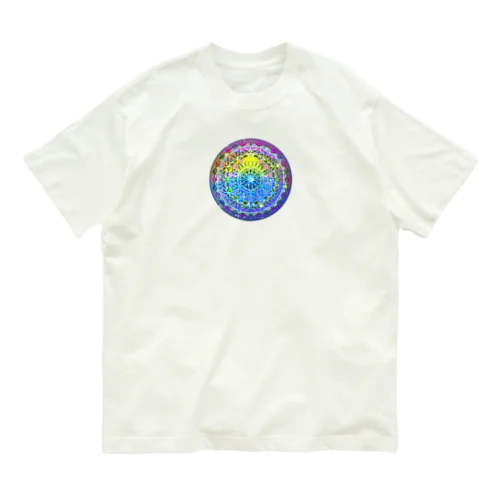 Flower of Life STAR rights オーガニックコットンTシャツ