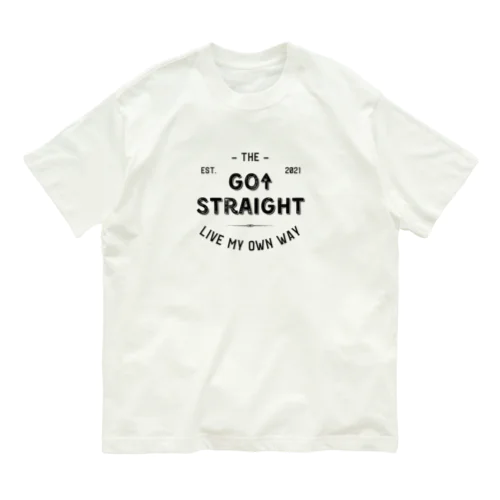 go straightグッズ Organic Cotton T-Shirt