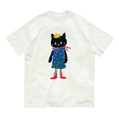 ねこびとさん（Pippi） オーガニックコットンTシャツ