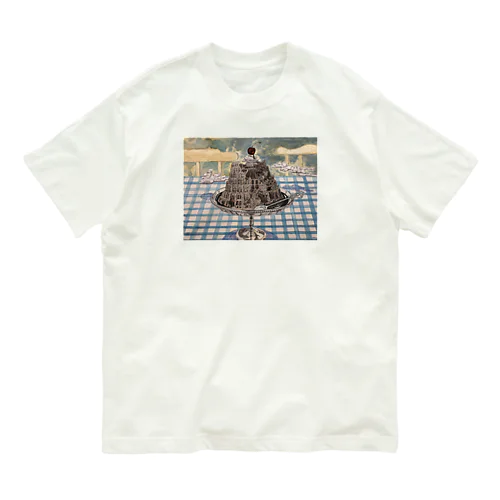 バベルのプリン Organic Cotton T-Shirt