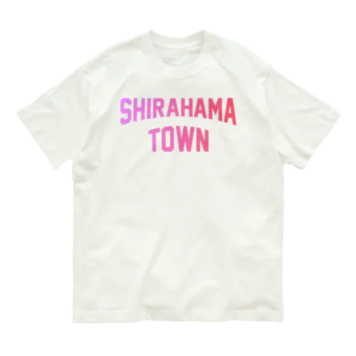 白浜町 SHIRAHAMA TOWN オーガニックコットンTシャツ