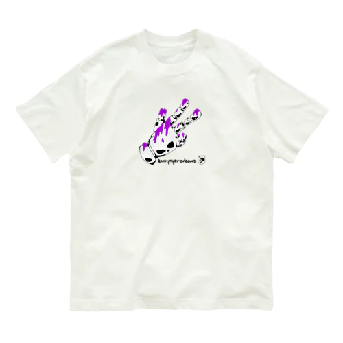 RPSハンドりゃー　ロゴ付き オーガニックコットンTシャツ