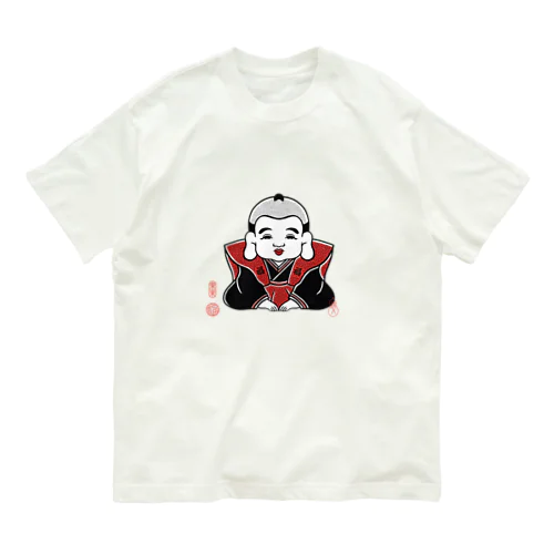 縁起物　福助 Organic Cotton T-Shirt