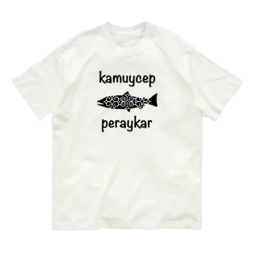 kamuy cep peraykar オーガニックコットンTシャツ