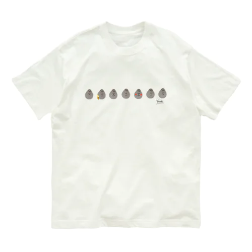 一列Tomozo[ice] オーガニックコットンTシャツ