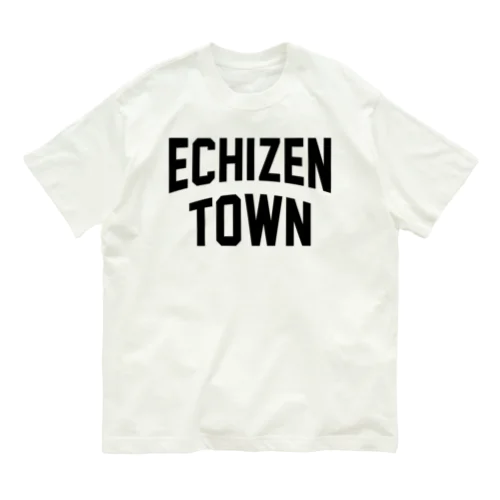 越前町 ECHIZEN TOWN Organic Cotton T-Shirt