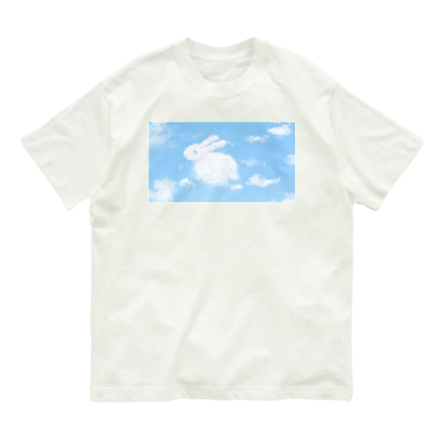 うさぎ雲 Organic Cotton T-Shirt