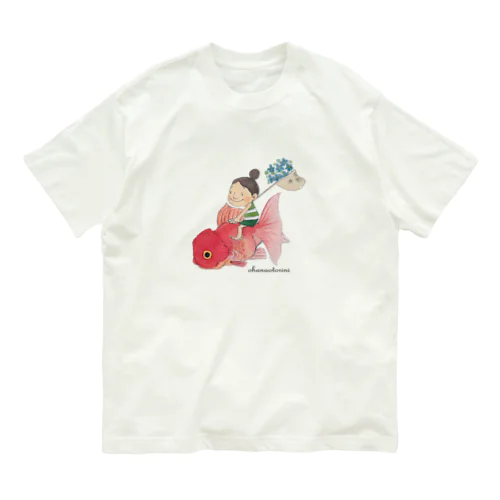 ohanaotorini オーガニックコットンTシャツ