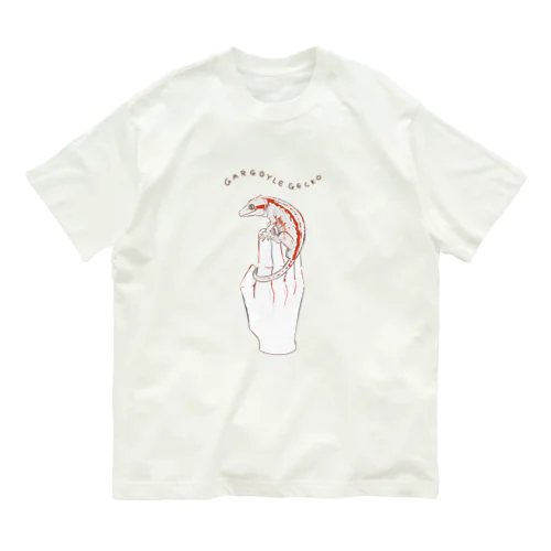 手乗りガーゴ Organic Cotton T-Shirt