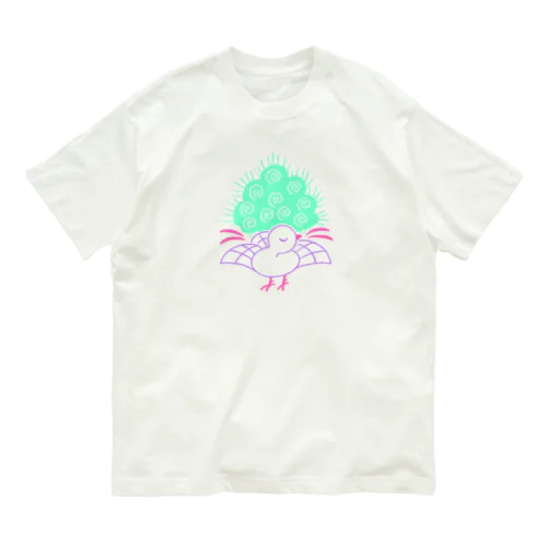 麻雀🀄️一索(イーソー) Organic Cotton T-Shirt