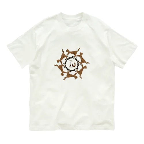 猫_かごめかごめ Organic Cotton T-Shirt