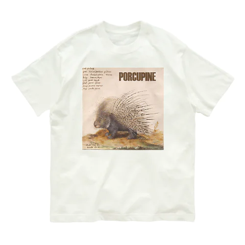 PORCUPINE　ヤマアラシ オーガニックコットンTシャツ