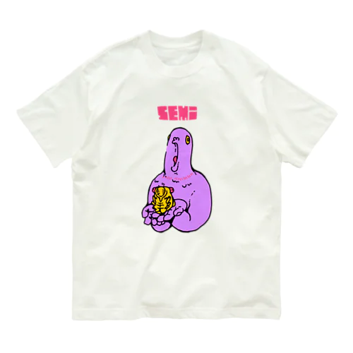 蝉が好きです オーガニックコットンTシャツ