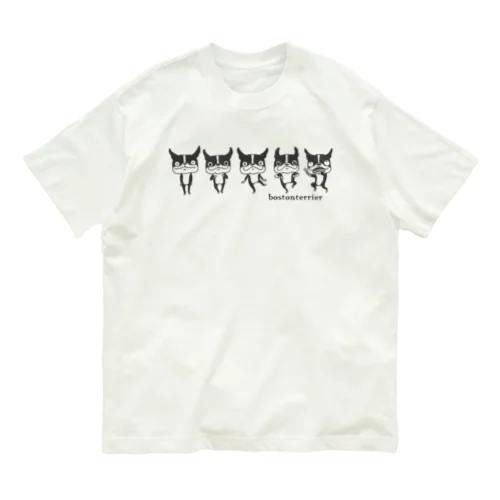 ボストンテリア Organic Cotton T-Shirt