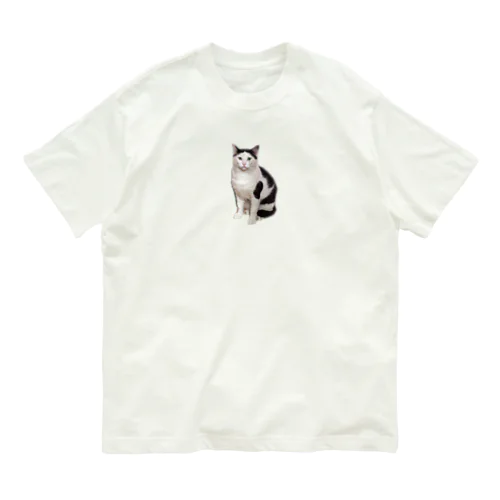 ヅラにゃんこ Organic Cotton T-Shirt