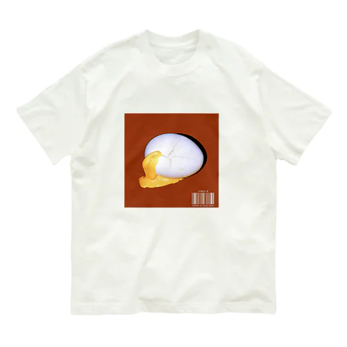 溢れるゆで卵 Organic Cotton T-Shirt