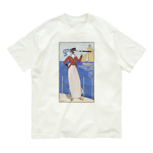 ジョルジュ・バルビエ “Costume de Yacht” Organic Cotton T-Shirt