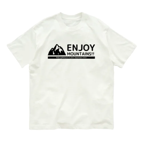 ENJOY MOUNTAINS!! オーガニックコットンTシャツ