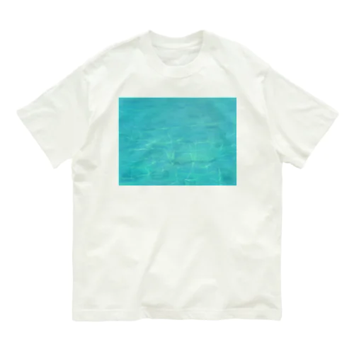 ニシ浜ブルー Organic Cotton T-Shirt