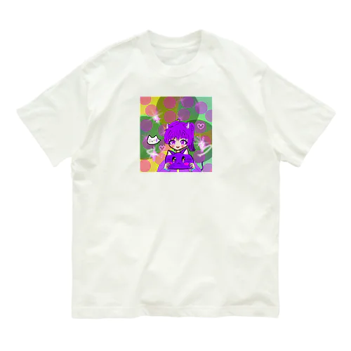 紫猫 Organic Cotton T-Shirt