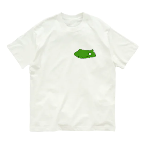 【前後】カエルの集い【特別編】 オーガニックコットンTシャツ