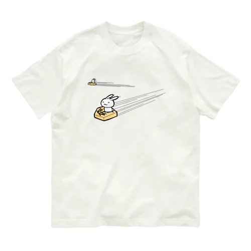飛車がビューン Organic Cotton T-Shirt