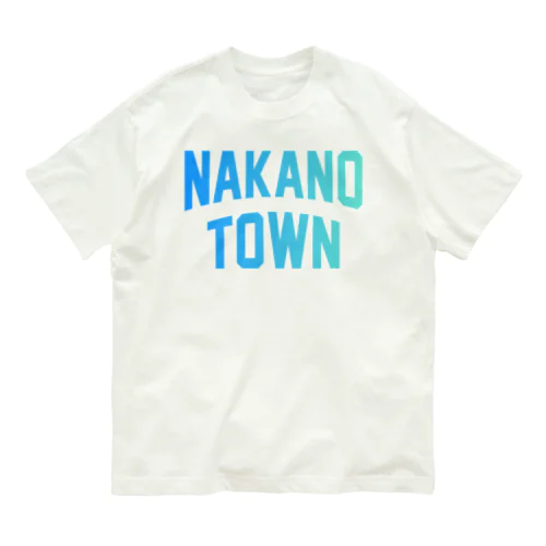 中能登町 NAKANO TOWN オーガニックコットンTシャツ
