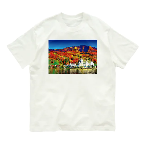 スイス 秋のヴィッツナウ Organic Cotton T-Shirt