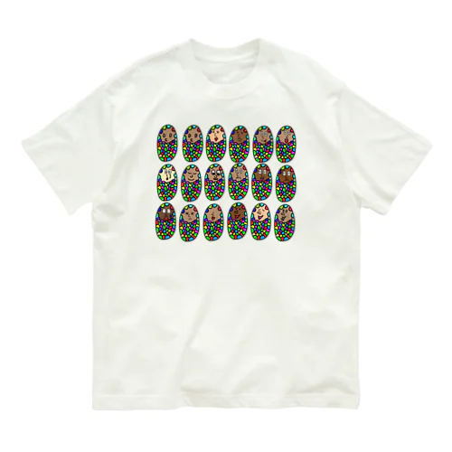 Rainbow Minomushi Full Members オーガニックコットンTシャツ