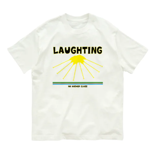 LAUGHTING オーガニックコットンTシャツ