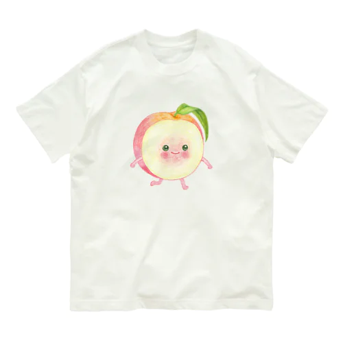 ももちゃん＠おいしいもり Organic Cotton T-Shirt