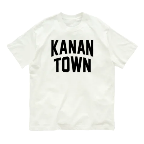 河南町 KANAN TOWN オーガニックコットンTシャツ