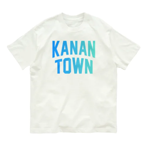 河南町 KANAN TOWN オーガニックコットンTシャツ