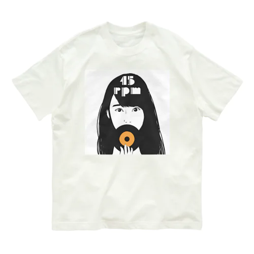 45r.p.m Girl  オーガニックコットンTシャツ