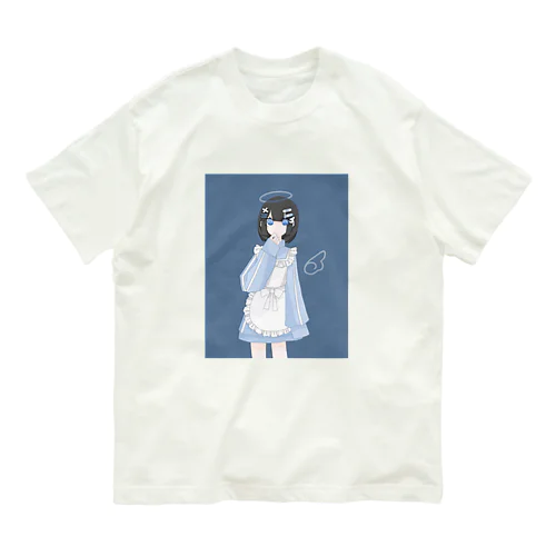 さぶかるめいどちゃん オーガニックコットンTシャツ