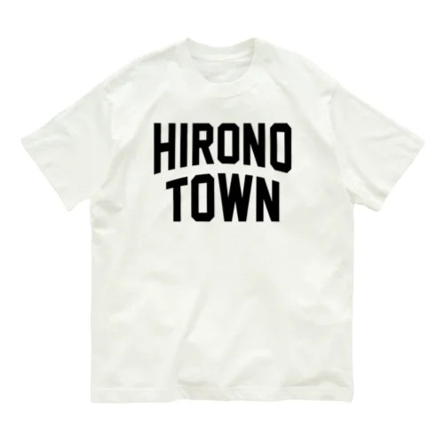 洋野町 HIRONO TOWN オーガニックコットンTシャツ