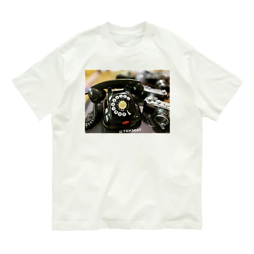 黒電話とフィルムカメラ Organic Cotton T-Shirt