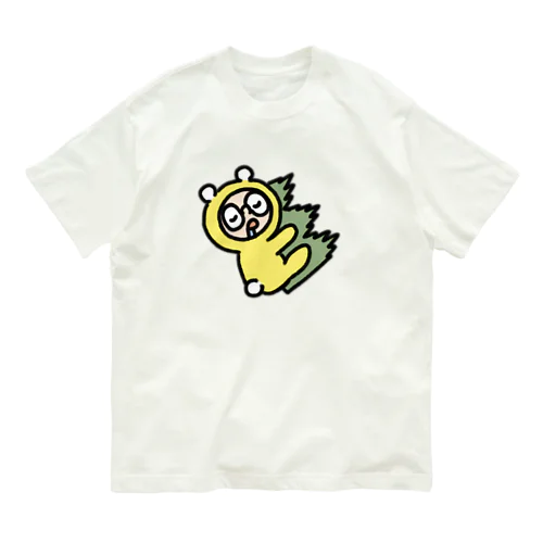 パポと抱き枕 Organic Cotton T-Shirt