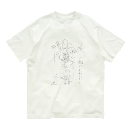 carburetor オーガニックコットンTシャツ