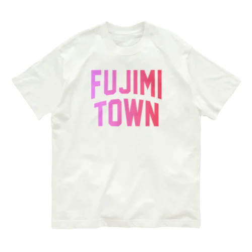 富士見町 FUJIMI TOWN オーガニックコットンTシャツ