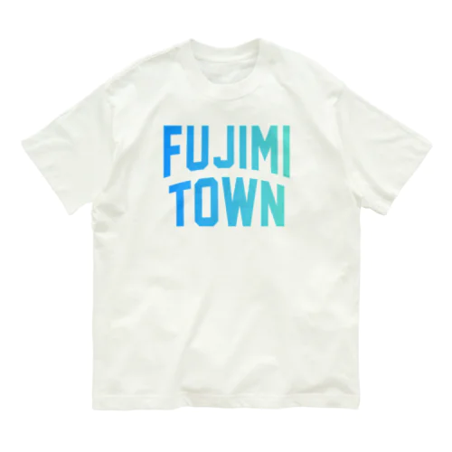 富士見町 FUJIMI TOWN オーガニックコットンTシャツ