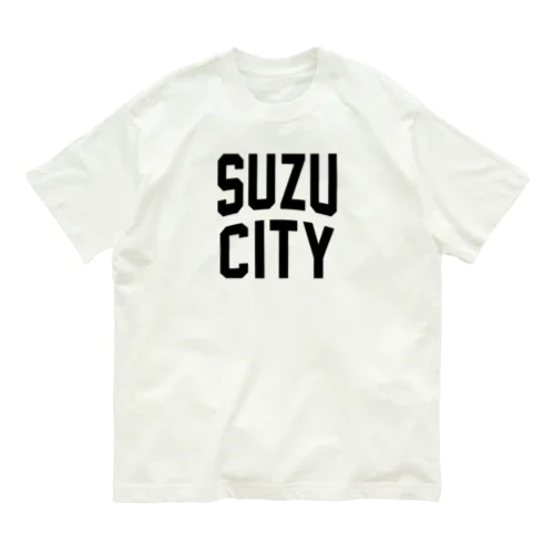 珠洲市 SUZU CITY オーガニックコットンTシャツ