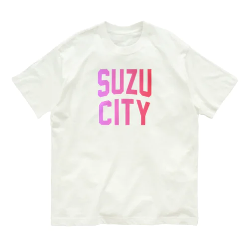 珠洲市 SUZU CITY オーガニックコットンTシャツ