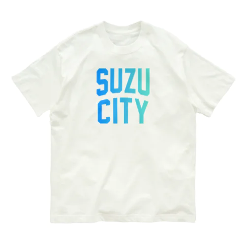 珠洲市 SUZU CITY オーガニックコットンTシャツ