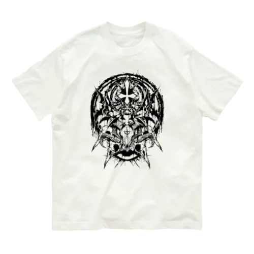 聖痕　黒 Organic Cotton T-Shirt