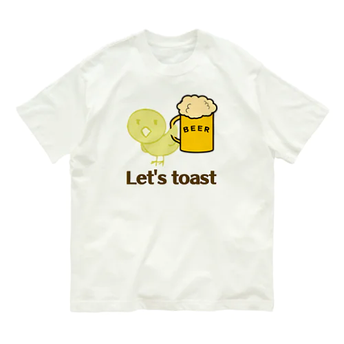 ビールを飲もう オーガニックコットンTシャツ