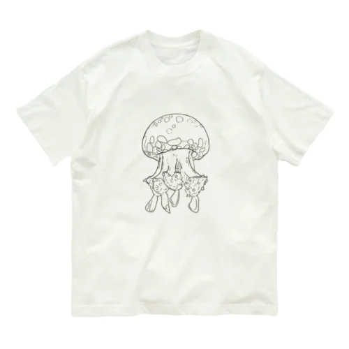 タコクラゲ オーガニックコットンTシャツ