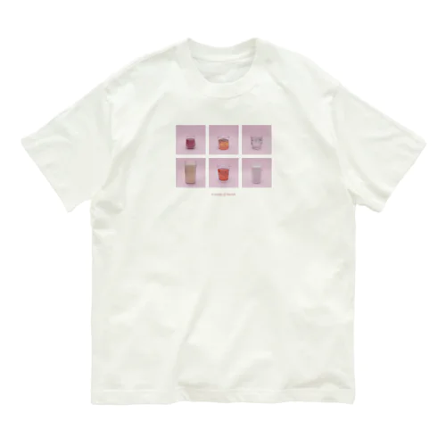 glasses オーガニックコットンTシャツ