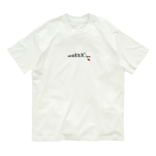 人類の真価2 オーガニックコットンTシャツ